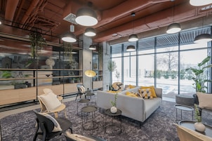 Lobby sitting area