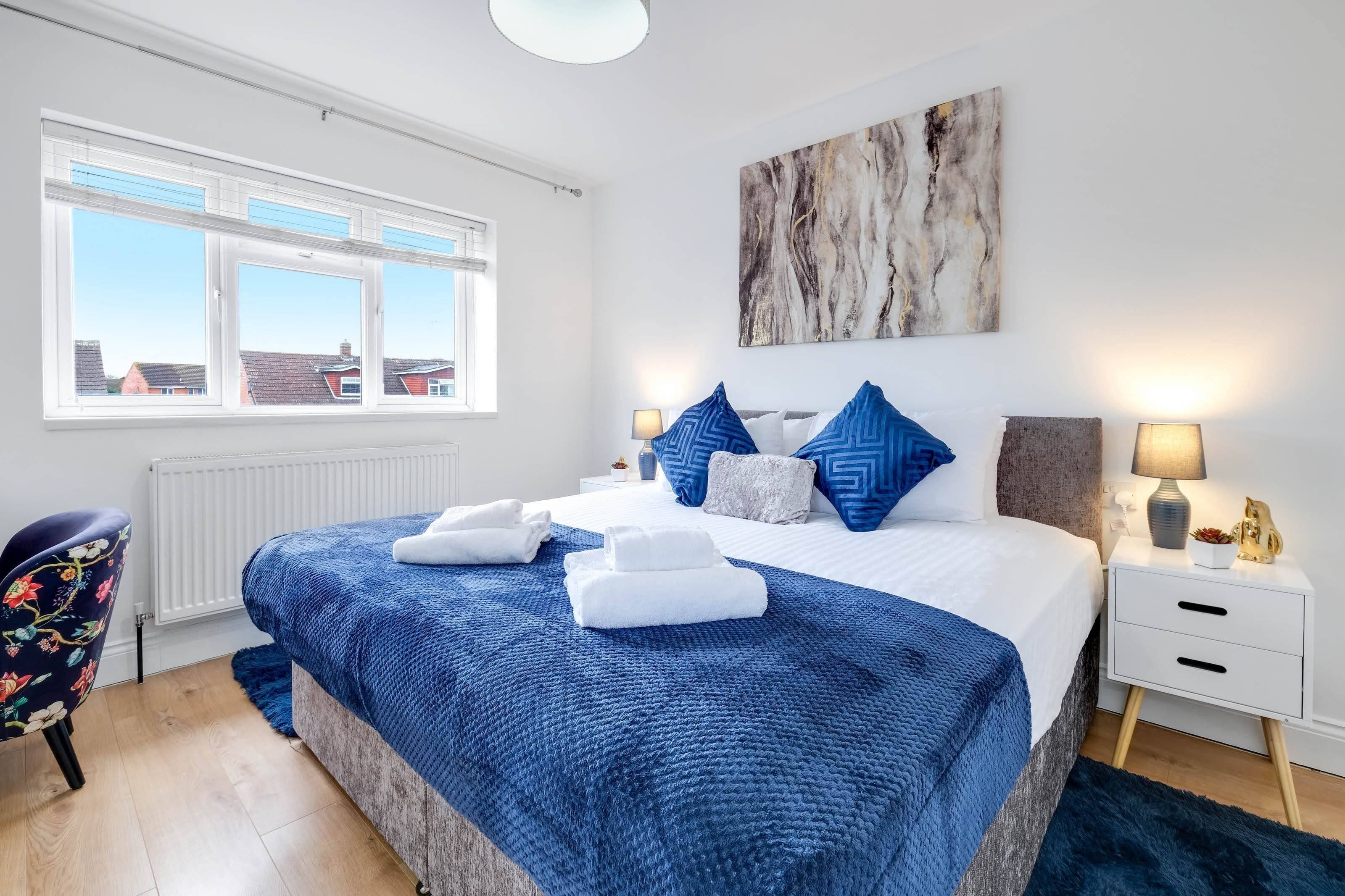 House | 3 bedrooms, bed sheets