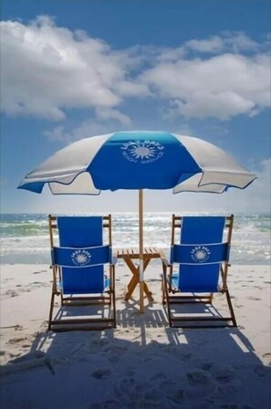 On the beach