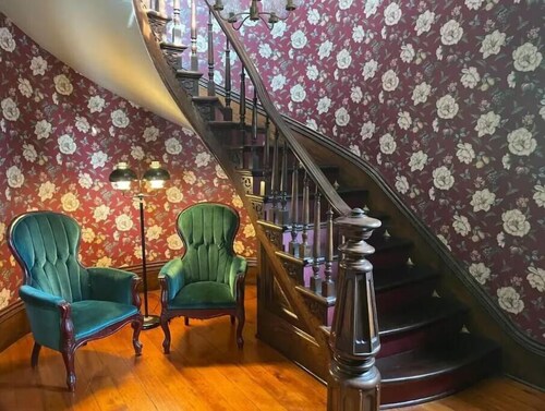 The Frederick Fitting House with billiards & hot tub.