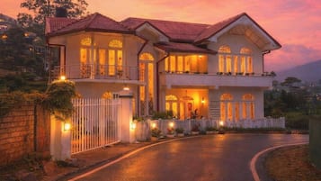 Majoituspaikan julkisivu