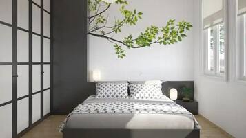 1 bedroom, WiFi, bed sheets