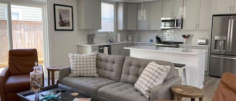 Smart-tv en een open haard