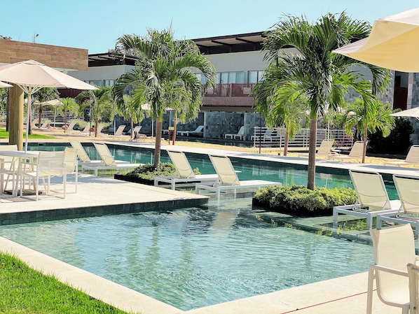 Basic Apartment | Pool | Outdoor pool, a heated pool - Flat Ilê de Pipa Capri - By Almare (Tibau do Sul)