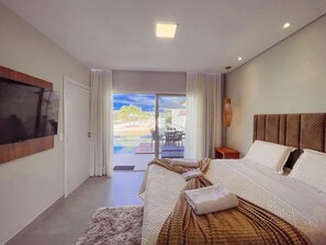 2 bedrooms, desk, free WiFi - Flat Ilê de Pipa Capri - By Almare (Tibau do Sul)