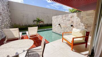 Apartamento básico | Opções para refeição ao ar livre