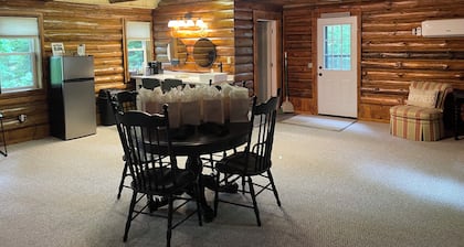 Amazing Log Cabin Nestled in 1000s of Acres of Beautiful Forest