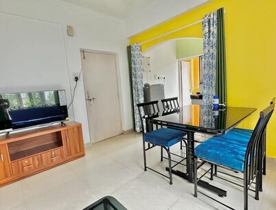 Green Tribe 2bhk  Pet Friendly  Beach 10 mins