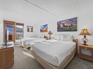 2 chambres, fer et planche Ă repasser, Wi-Fi gratuit, draps fournis