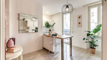 Luxury-Apartment | Eigene Küche | Kühlschrank, Ofen, Herdplatte, Geschirrspüler