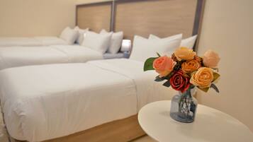 Comfort Triple Room | Egyptian cotton sheets, premium bedding, desk, laptop workspace