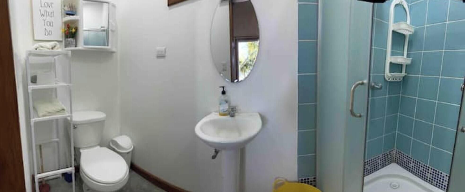 Towels, soap, toilet paper