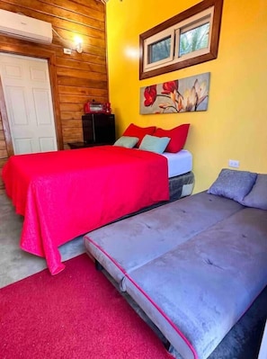 1 chambre, fer et planche à repasser, Wi-Fi, draps fournis
