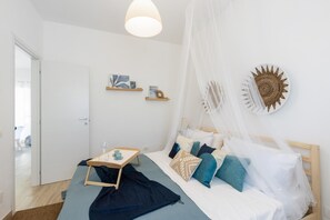 2 Schlafzimmer, Bügeleisen/Bügelbrett, kostenloses WLAN, Bettwäsche