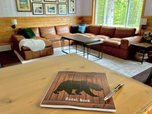 Älytelevisio, takka, DVD-soitin, pöytätennispöytä