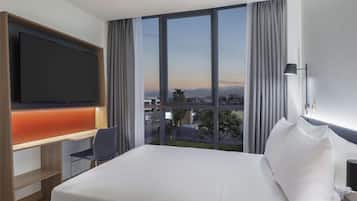 Ropa de cama hipoalergénica y minibar
