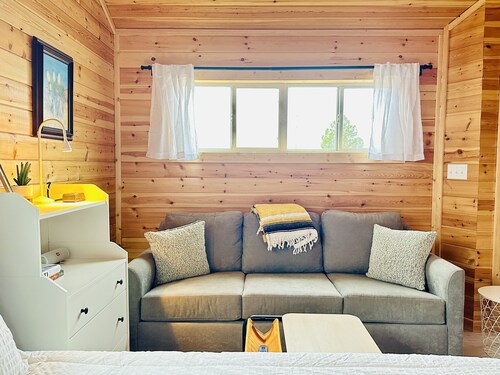 Sleeping Lion Casita in Fort Davis, Texas. Explore The Davis Mountains and area.