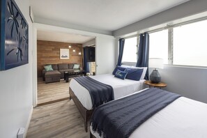 2 bedrooms, iron/ironing board, travel crib, free WiFi