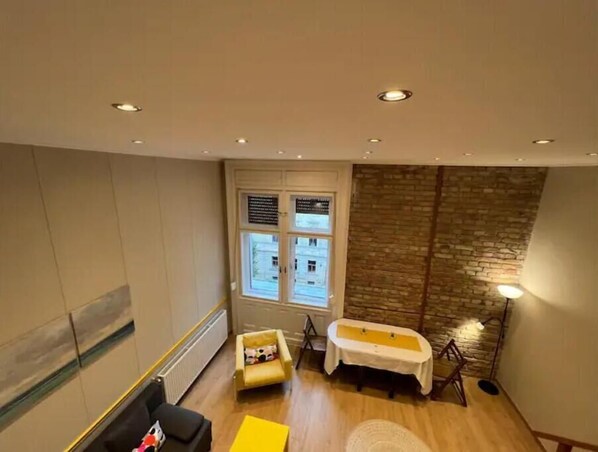 Living area - Palace District Studio (Budapest)