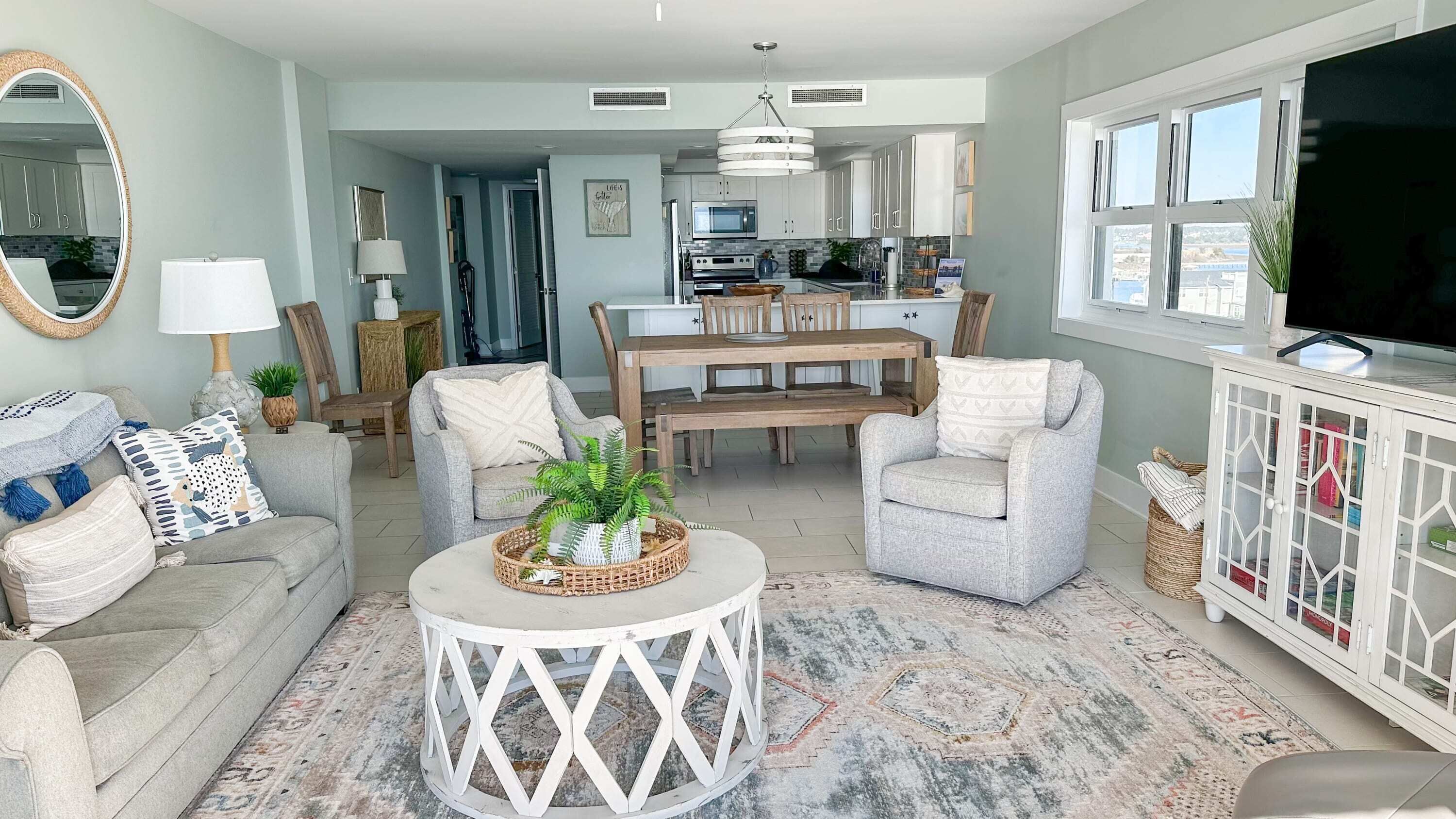 Open and spacious, this bright, sunny property will welcome you & your family.