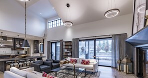 TV, fireplace, stereo, offices - Stunning new 5 bedroom, 5 bath home on the Escarpment! (Clarksburg)