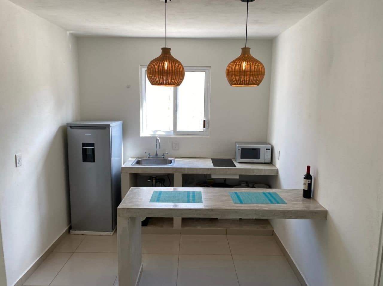 Family Apartment | Private kitchen | Stovetop, espresso maker, cookware/dishes/utensils