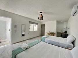 Family Room | Hypo-allergenic bedding, down comforters, minibar, free WiFi