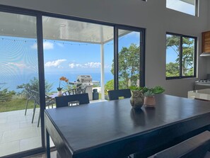 Dining - Panoramic Ocean Views & Private Pool | CARACARA 2bd (Uvita)