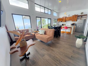 Interior - Panoramic Ocean Views & Private Pool | CARACARA 2bd (Uvita)