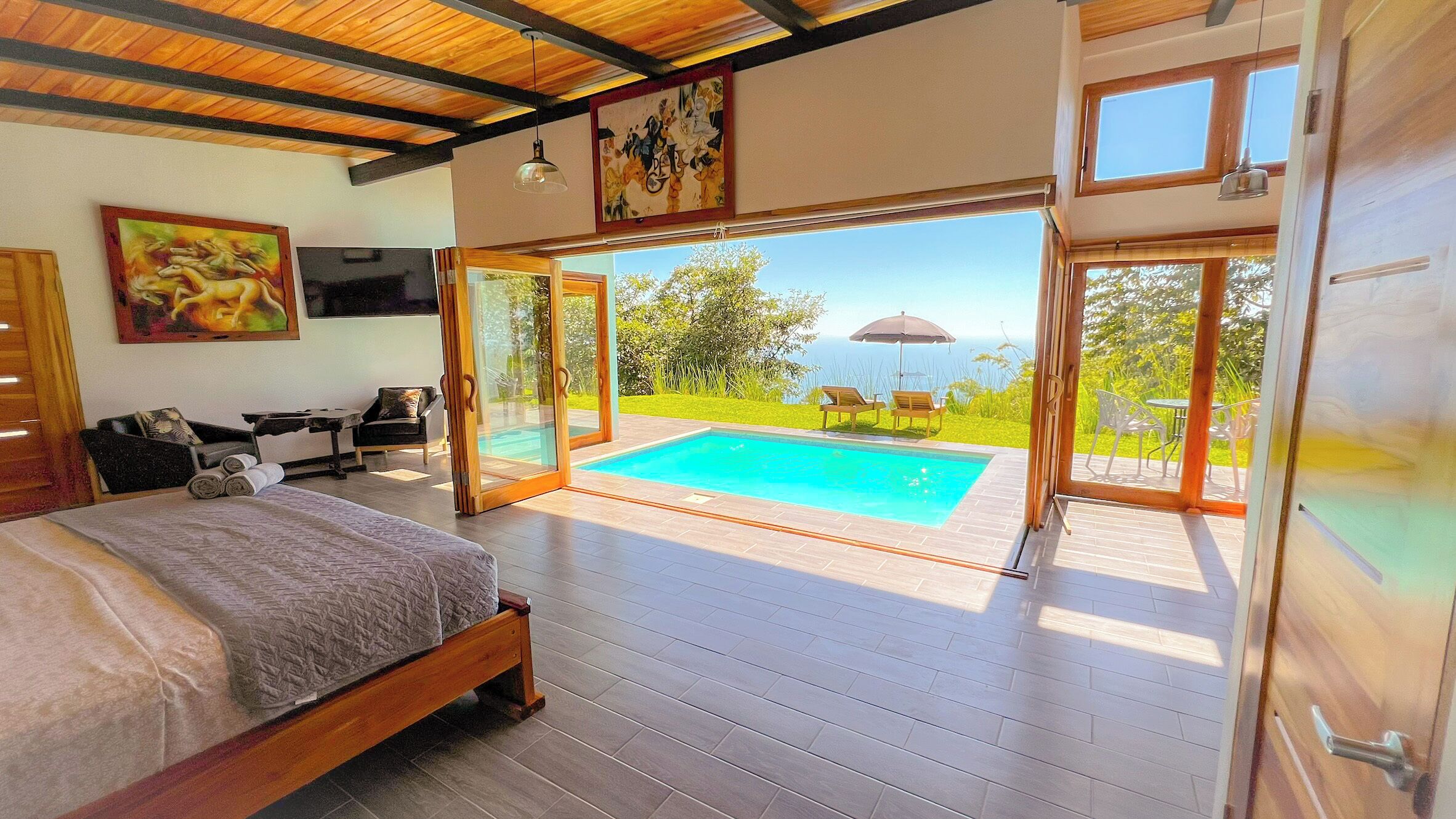 1 habitación, escritorio, wifi y ropa de cama 