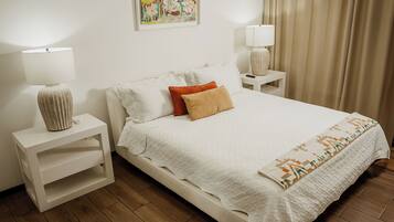 3 habitaciones y sábanas de algodón egipcio