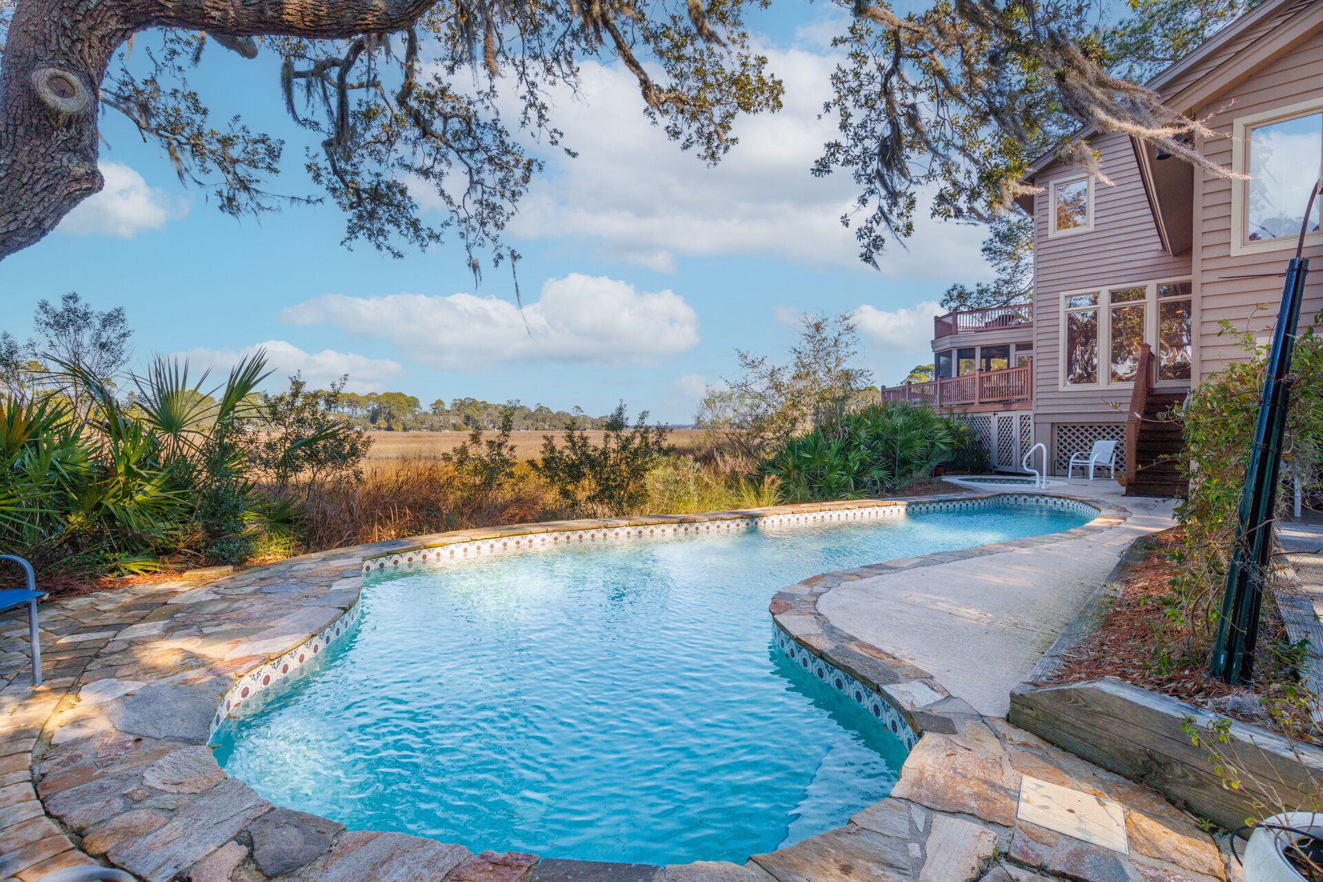 Sunset Vistas at Sea Pines | Marsh Front | Pool & Spa | Screened Porch