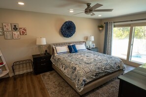 3 soverom, strykejern/-brett, reiseseng for barn og wi-fi (inkludert)