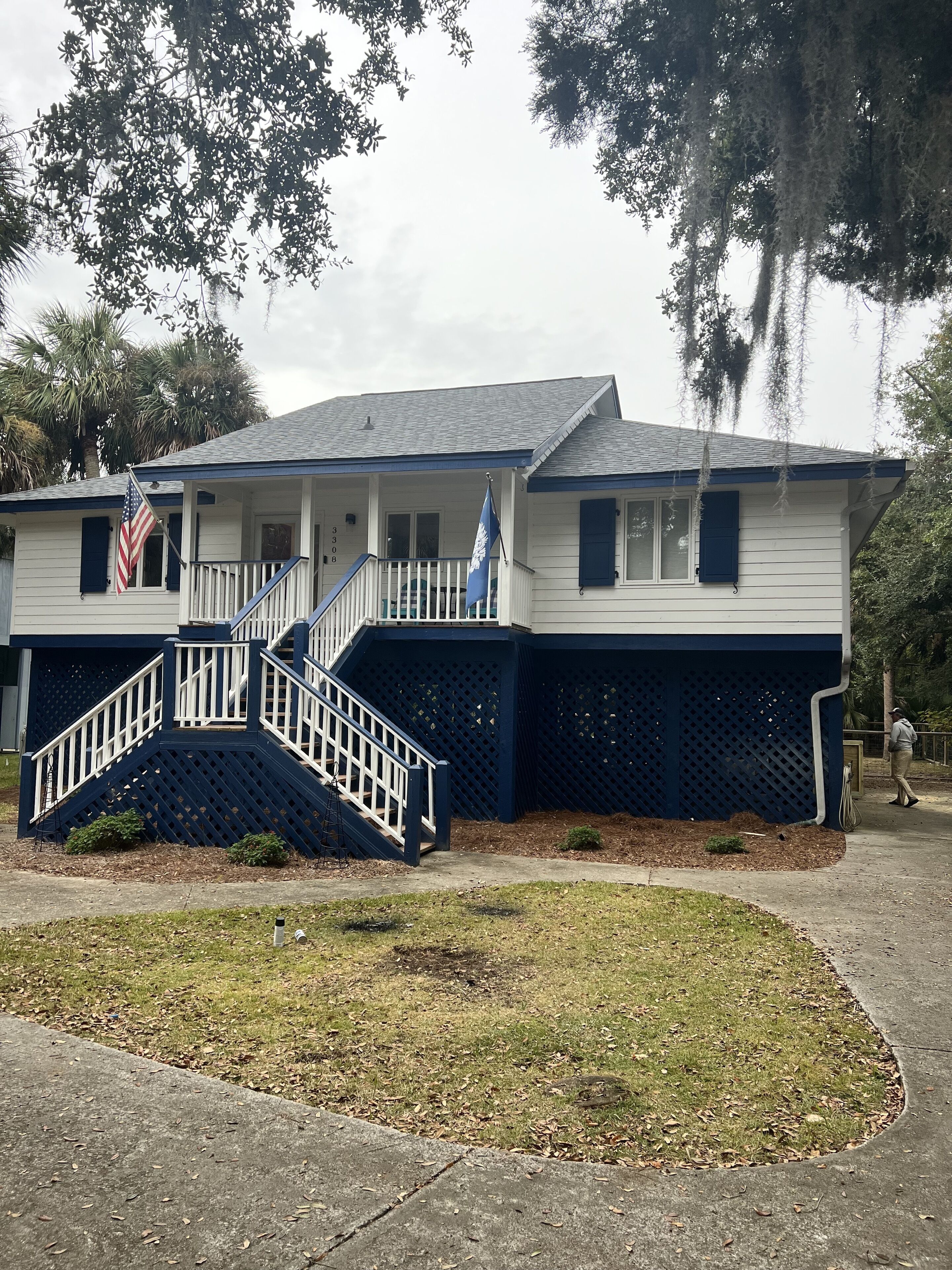 Beach is close to this Newly Refreshed Beach Home