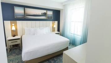 In-room safe, blackout drapes, iron/ironing board, bed sheets