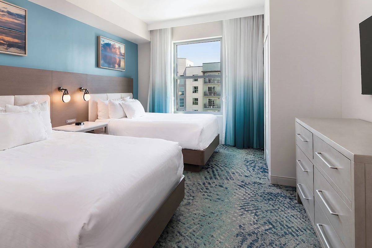 In-room safe, blackout curtains, iron/ironing board, bed sheets