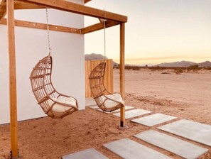 Overnattingsstedets uteområder