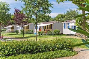 Property grounds - Mobilehome with air conditioning, terrace and pool (Peschiera del Garda)