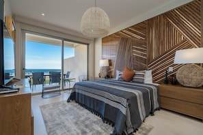 2 bedrooms, premium bedding, individually decorated, soundproofing