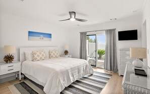 3 bedrooms, individually decorated, individually furnished, bed sheets - 401 Captain John Fripp Villa (Fripp Island)