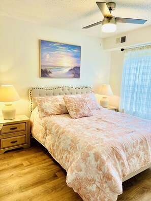 1 多间卧室、熨斗/熨衣板、免费 WiFi、床单