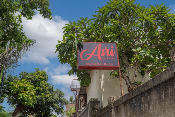 Konaklama yerinin ön cephesi