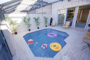 Pool - Rio Palm: 3BR Private Heated Pool, Windsor Palms Resort, 10 Min Disney, Sleeps 8 (Kissimmee)