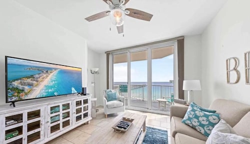 Gulf Front upscale 7th floor condo on Navarre Beach completely remodeled.