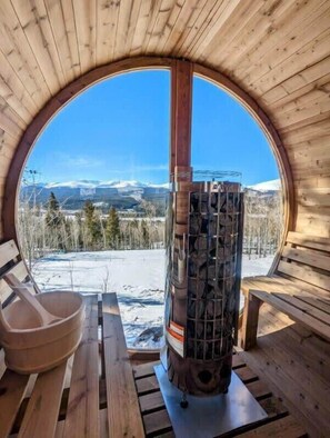 Sauna - 3BR+Loft Modern Mountain Retreat w/Hot Tub (Alma)