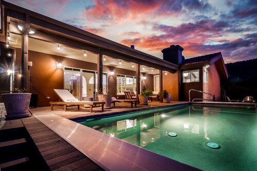 Red Rock Villa in Sedona with Mountain Views + Heated Pool + Hot Tub