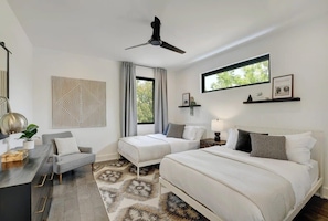 7 habitaciones, escritorio, tabla de planchar con plancha y wifi