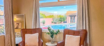 Poolside studio in the Foothills with Pool + Hot tub