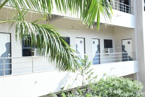 Fassade der Unterkunft