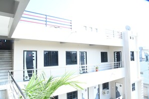 Fassade der Unterkunft